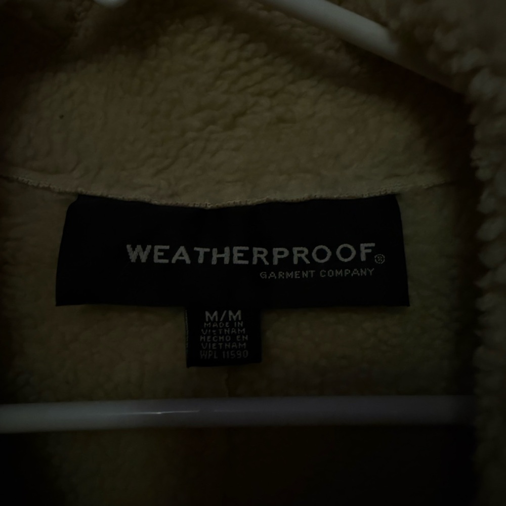 Weatherproof Tan Shearling Jacket - Picture 2 of 5